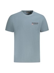 Tricou barbati, cu mini imprimeu, Regular fit, Gri inchis, S foto