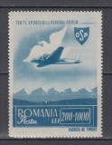 ROMANIA 1945 LP 176 O.S.P. POSTA AERIANA MNH