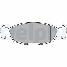 DELPHI LP702 set placute frana,frana disc