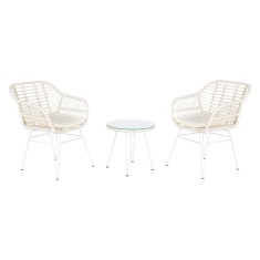 Set de Masă cu 2 Scaune DKD Home Decor 56 x 57,5 x 82 cm