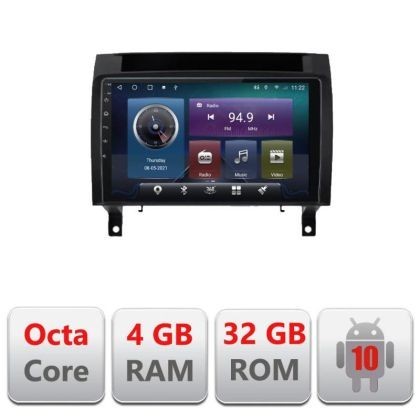 Navigatie Mercedes SLK 2004-2011 C-SLK Octa Core cu Android Radio Bluetooth Internet GPS WIFI 4+32GB CarStore Technology