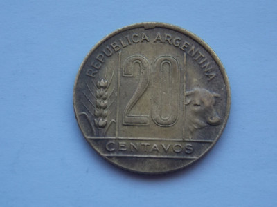 20 CENTAVOS 1947 ARGENTINA foto