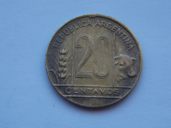 20 CENTAVOS 1947 ARGENTINA