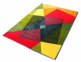 Cumpara ieftin Covor Model Kolibri 11486-125, Marime 80 x 150 cm, Multicolor, Inaltime Fir 9 mm, Antialergic, Polipropilena, Living, Dormitor, Sufragerie, Birou