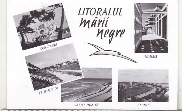 bnk cp Litoralul Marii Negre - Vedere - circulata