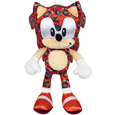 Jucarie din plus Sonic Comics, Rosu, 30 cm foto