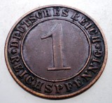 B.326 GERMANIA WEIMAR 1 REICHSPFENNIG 1936 A