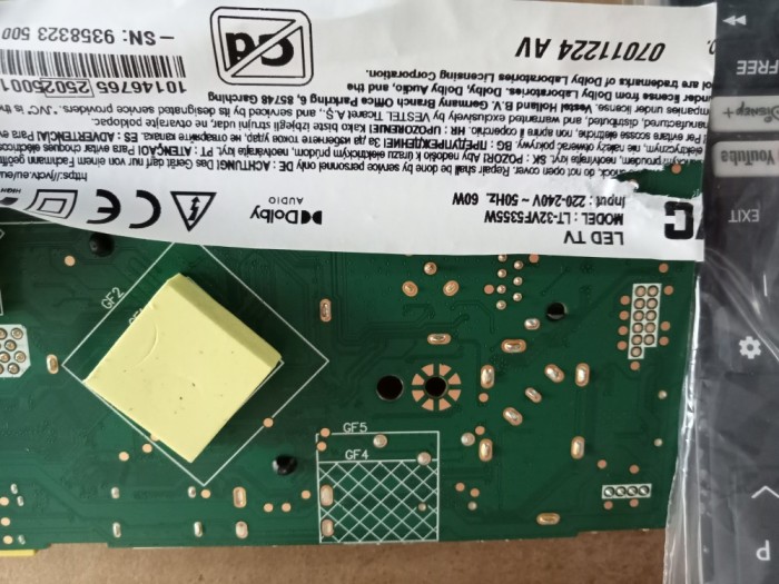 Placa digitala JVC 32VF5355W