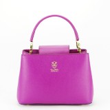 Geanta din piele naturala 8950 120 Fucsia
