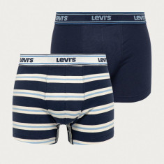 Levi's Boxeri bărbați, culoarea albastru marin