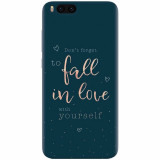 Husa silicon pentru Xiaomi Mi Note 3, Fall In Love