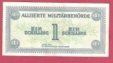 AUSTRIA 1 SHILLING / 1944 - FORTELE MILITARE ALIATE.