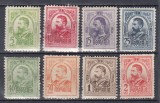 ROMANIA 1908 LP 66 REGELE CAROL I GRAVATE - UZUALE GUMA ORIGINALA SERIE SARNIERA