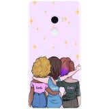 Husa silicon pentru Xiaomi Mi Mix 2, Girls Support Girls