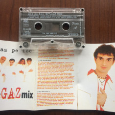 Gaz Pe Foc OrGAZmix 1998 album caseta audio muzica euro pop dance alpha sound