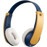 Casti audio pentru copii On Ear JVC HA-KD10W-P-E, Wireless, Bluetooth, Autonomie 16 ore, galben