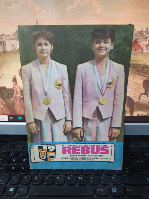 Rebus, revistă bilunară de divertisment, nr. 17-8 (653-4) anul 28, sep. 1984 151