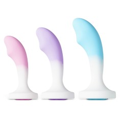 Set dildo Anal Gemstone Multicolor