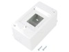 Carcasă pentru aparatură modulară IP20 3 module 400V albă