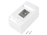 Carcasă pentru aparatură modulară IP20 3 module 400V albă