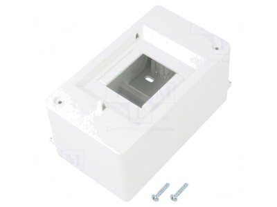 Carcasă pentru aparatură modulară IP20 3 module 400V albă foto
