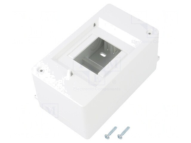 Carcasă pentru aparatură modulară IP20 3 module 400V albă