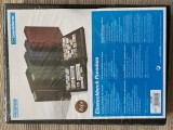 Clasor timbre Leuchtturm PREMIUM 32 file/64 pagini negre in caseta