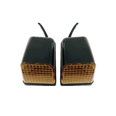 Set 2 lampi led pentru cabina 12v-24v, galben sau rosu