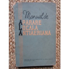 MANUAL DE APARARE LOCALA ANTIAERIANA-COLECTIV