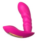 Vibrator premium punct G si clitoris Sunfo roz