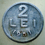 1.870 ROMANIA RPR 2 LEI 1951, Aluminiu