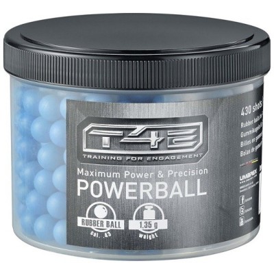 CUTIE BILE UMAREX AIRSOFT POWERBALLS CAUCIUC CAL.43 1,3G 430BUC foto