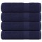 vidaXL Prosoape de m&acirc;nă 4 buc Bleumarin 50x100 cm 360 g/m&sup2; 100% bumbac 136783