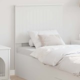 vidaXL Tăblie cap cu headboard Alb 75 cm Lemn compozit 887824