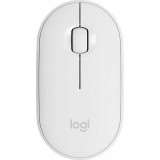 Mouse wireless Logitech Pebble M350, Off-White