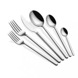 Cumpara ieftin Set tacamuri 36 bucati Allegra Argintiu 23.4x23.4x23.4 cm