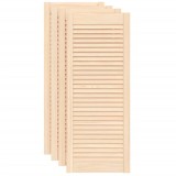 Cumpara ieftin Usi de dulap design lambriu 4 buc. 99,3x39,4 cm lemn masiv pin