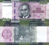 Liberia 100 Dollars 2022 UNC Bancnota Africa - Necirculata