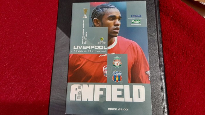 program Liverpool - Steaua