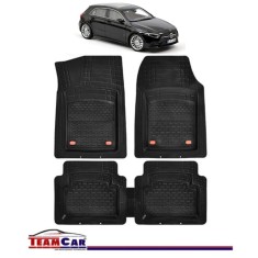 Covorase Auto TeamCar&reg; Tip Tavita Compatibile Mercedes-Benz A-Class W177 (2018&ndash;prezent) Negru Material Rezistent