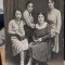 Fotografie tip carte postala, necirculata, 4 tinere, 1930