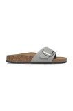 Birkenstock papuci din nubuc Madrid Big Buckle 1029293