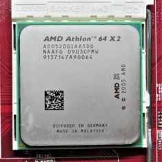 Procesor rar AMD Athlon x2 5200+ 2.7ghz ADO5200IAA5DO Livrare gratuita!