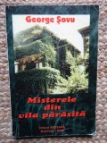 Misterele din vila parasita George Sovu CU DEDICATIE SI AUTOGRAF