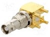 Conector Micro BNC, 75&Omega;, mama, aurit, AMPHENOL - 034-1030