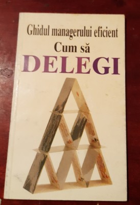 CUM SA DELEGI GHIDUL MANAGERULUI EFICIENT foto