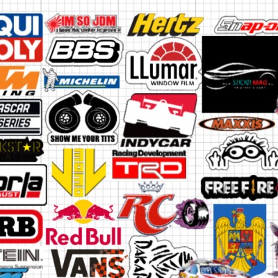 Set 50 Stickere Auto Surprise foto