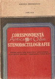 Corespondenta Si Stenodactilografie - Aurel Boia