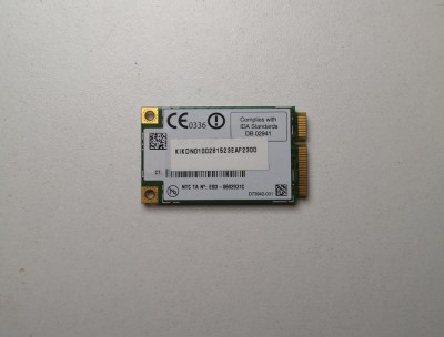 Card Wi-Fi Intel WiFi Link Acer Aspire 8920G foto