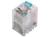 Releu Electromagnetic Industrial 4PDT 24V/DC 10A 240V/AC Cu Soclu
